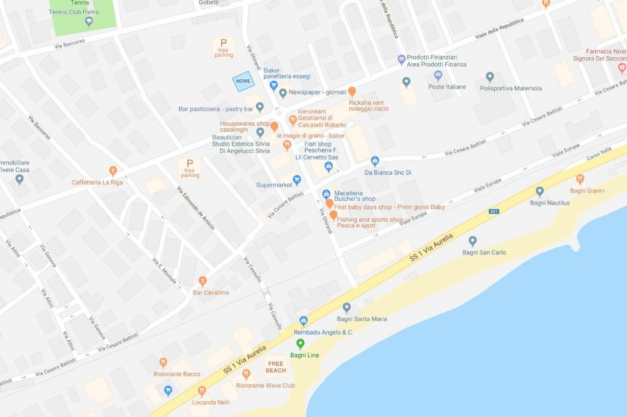 Cipriani 5 Rivieraholiday Pietra Ligure Buitenkant foto